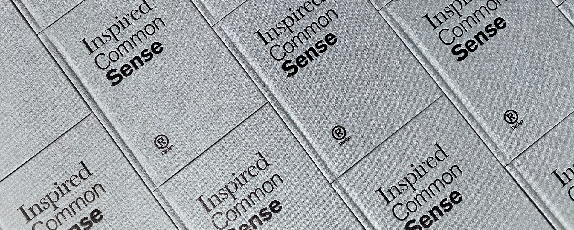 R Design, Inspired Common Sense Book Cover.