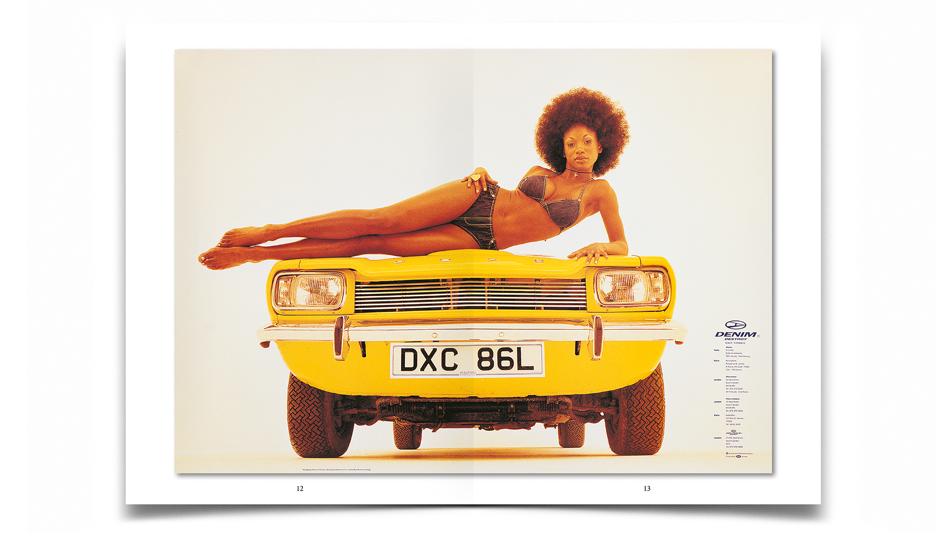 R Design, Inspired Common Sense, John Richmond, Destroy Denim Poster