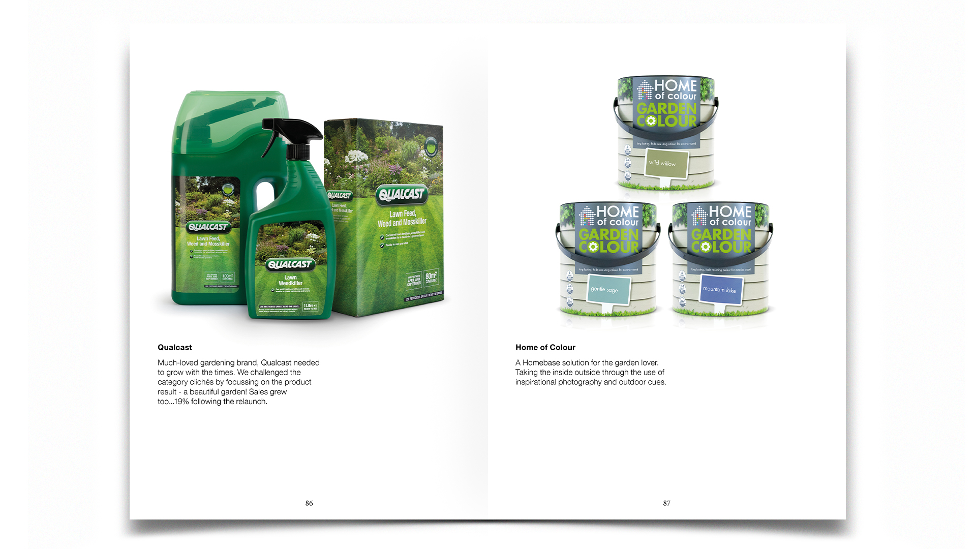 R Design, Inspired Common Sense, Qualcast Gardening Brand, Home of Colour Homebase Garden Paint