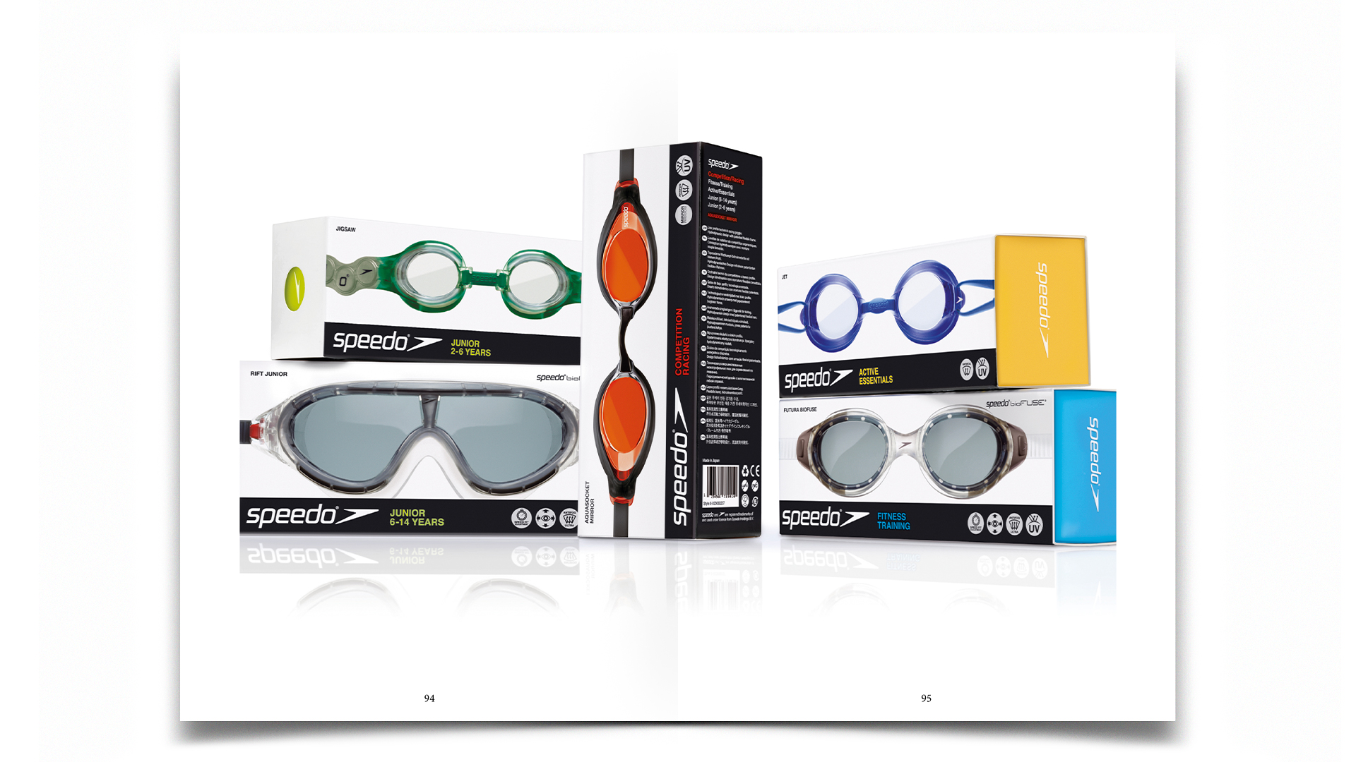 R Design, Inspired Common Sense, Speedo Swimming Googles