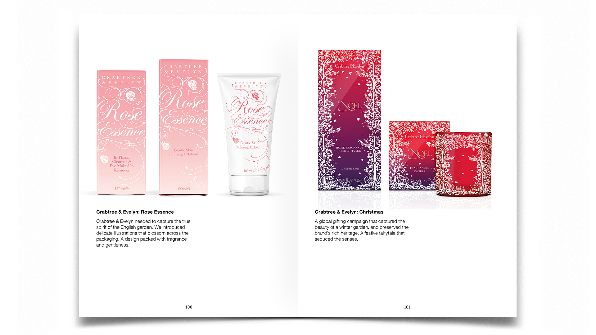R Design, Inspired Common Sense, Crabtree & Evelyn: Rose Essence Skincare, Crabtree & Evelyn Christmas Diffuser and Candle