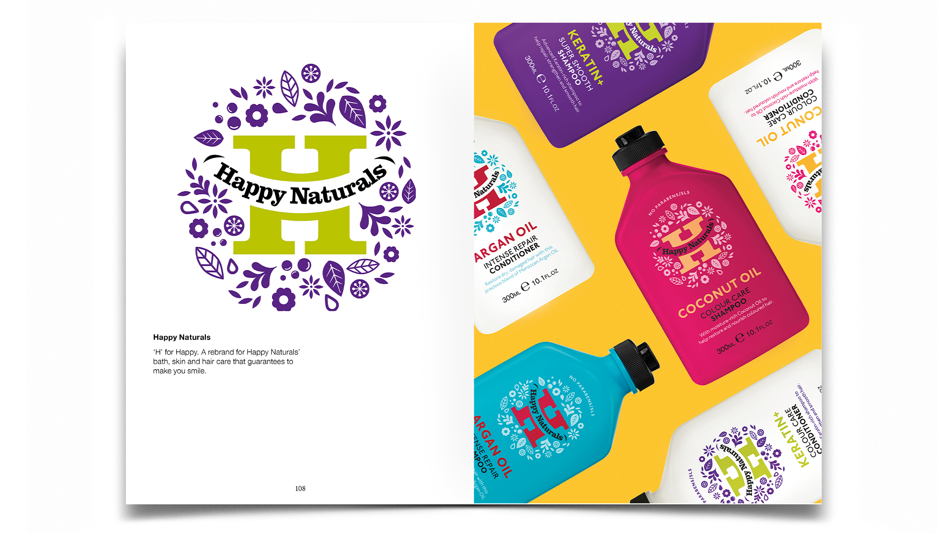 R Design, Inspired Common Sense, Happy Naturals Shampoo & Conditioner