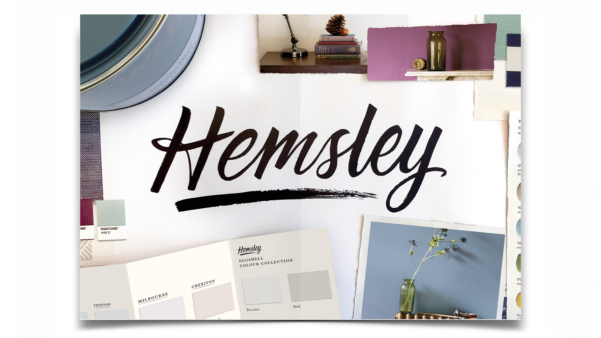 R Design, Inspired Common Sense,Hemsley logo, Hemsley Paint