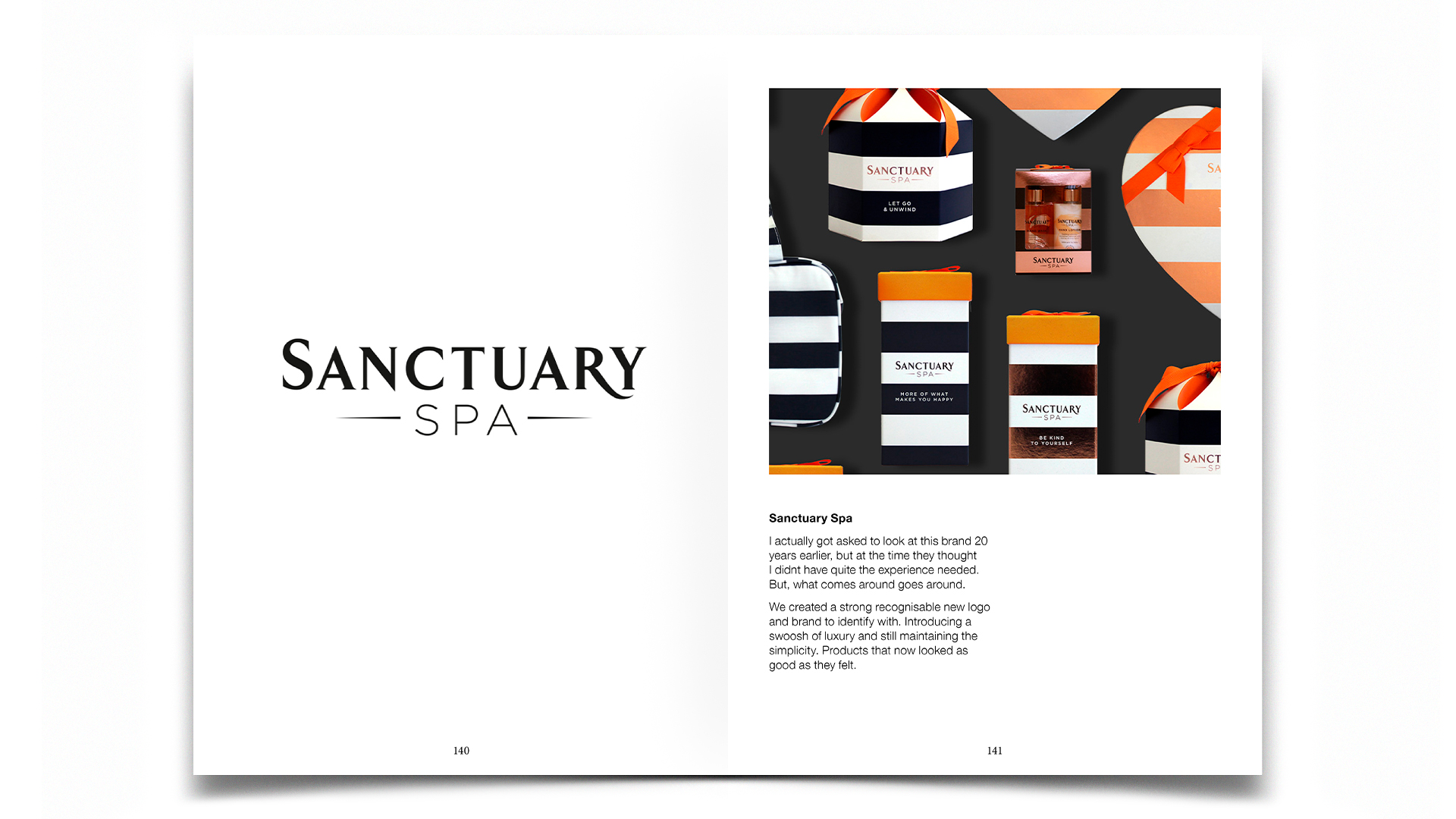 R Design, Inspired Common Sense,Sanctuary Spa Gifting, Gift Packaging.