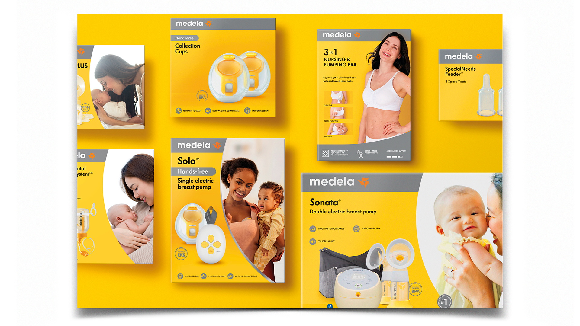 R Design, Inspired Common Sense,Medela Breast Pump Range