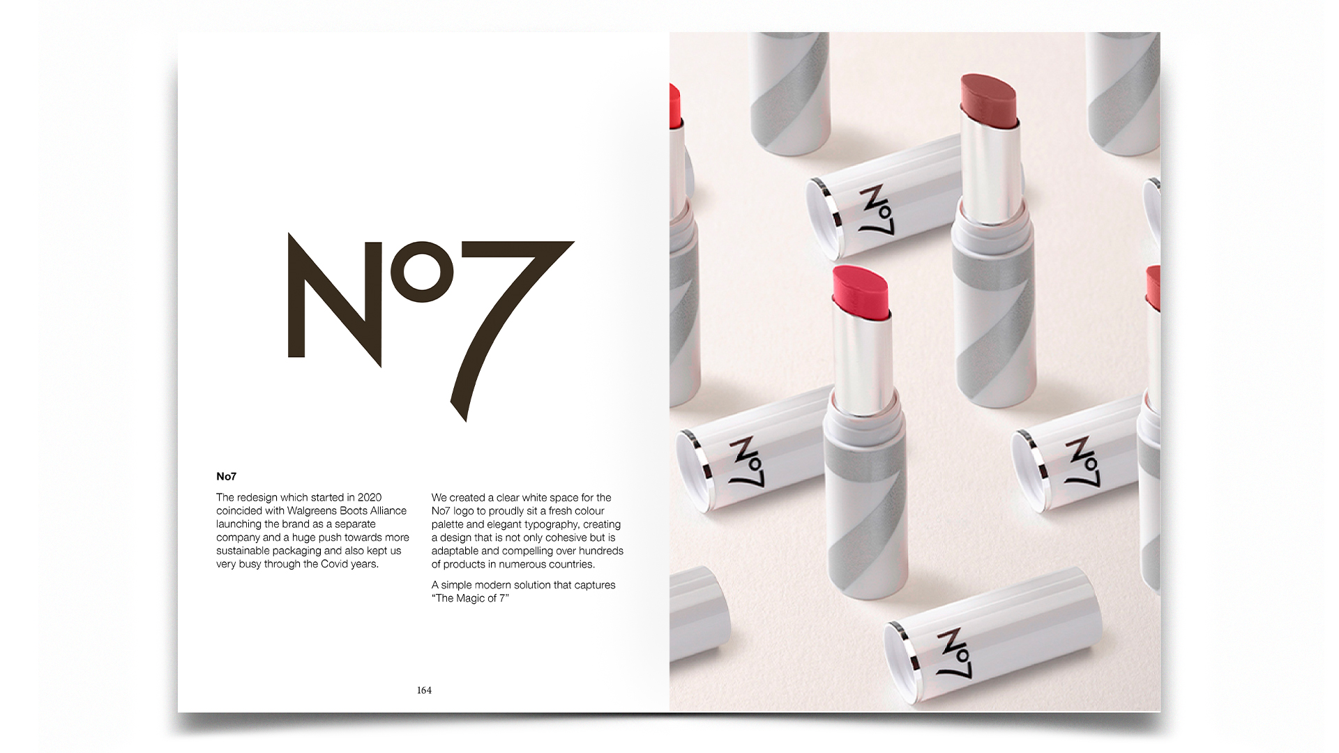 R Design, Inspired Common Sense,No7 Logo, No7 Lipstick