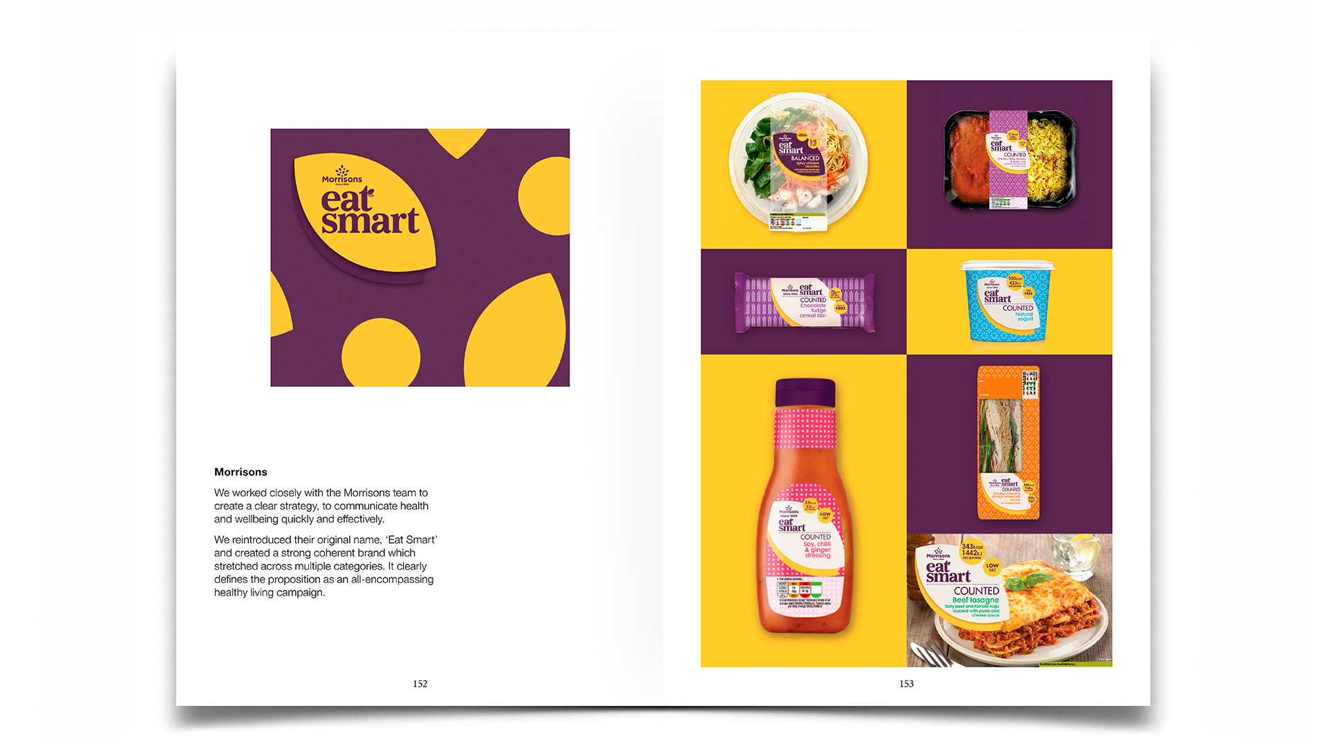 R Design, Inspired Common Sense,Morrisons, Eat smart range branding and packaging design